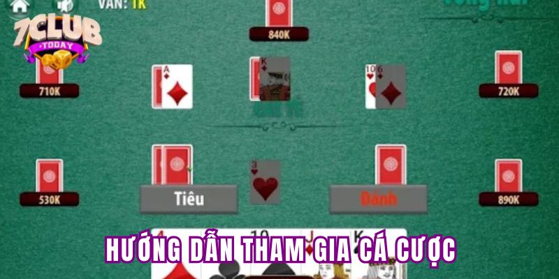 Hướng dẫn 7club - Cách tham gia cá cược